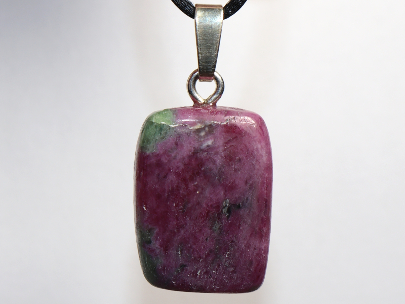 Rubin mit Band oder Silber 925