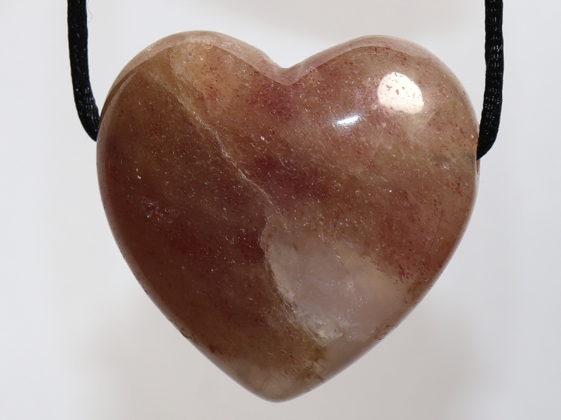 aventurine quartz with cord or silver 925