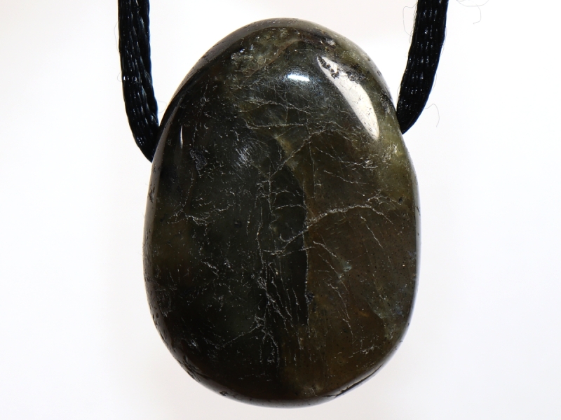 labradorite with cord or silver 925