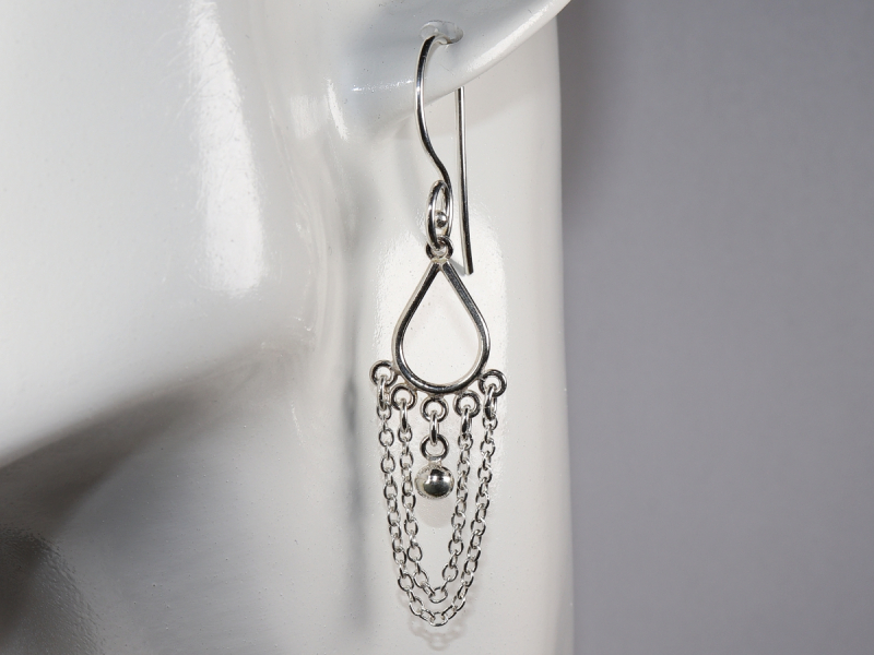 Ohrringe aus Silber 925
